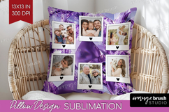 Gem Texture Photo Pillow PNG - Gemstone Picture Frame Pillow Product Image 1