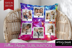 Gem Texture Photo Pillow PNG - Gemstone Picture Frame Pillow Product Image 1