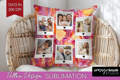 Gem Texture Photo Pillow PNG - Gemstone Picture Frame Pillow Product Image 1