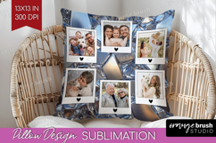 Gem Texture Photo Pillow PNG - Gemstone Picture Frame Pillow Product Image 1