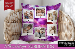 Gem Texture Photo Pillow PNG - Gemstone Picture Frame Pillow Product Image 1