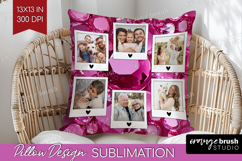 Gem Texture Photo Pillow PNG - Gemstone Picture Frame Pillow Product Image 1