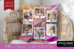 Gem Texture Photo Pillow PNG - Gemstone Picture Frame Pillow Product Image 1