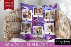 Gem Texture Photo Pillow PNG - Gemstone Picture Frame Pillow Product Image 1