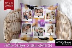 Halloween Photo Pillow PNG - Spooky Picture Frame Pillow Product Image 1