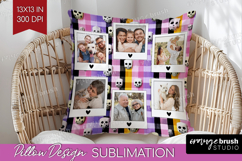 Halloween Photo Pillow PNG - Spooky Picture Frame Pillow Product Image 1