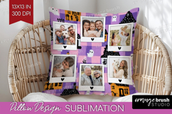 Halloween Photo Pillow PNG - Spooky Picture Frame Pillow Product Image 1