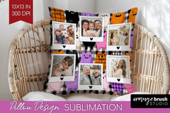 Halloween Photo Pillow PNG - Spooky Picture Frame Pillow Product Image 1