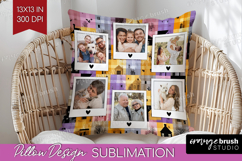 Halloween Photo Pillow PNG - Spooky Picture Frame Pillow Product Image 1