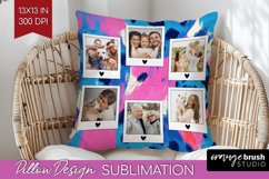 Leopard Print Photo Pillow PNG - Animal Pattern Picture Product Image 1