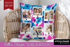 Leopard Print Photo Pillow PNG - Animal Pattern Picture Product Image 1