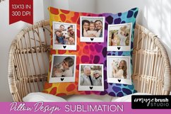 Leopard Print Photo Pillow PNG - Animal Pattern Picture Product Image 1