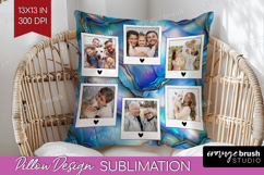 Pearl Photo Pillow PNG - Pearl Texture Picture Frame Pillow Product Image 1