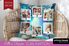 Pearl Photo Pillow PNG - Pearl Texture Picture Frame Pillow Product Image 1