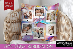 Pearl Photo Pillow PNG - Pearl Texture Picture Frame Pillow Product Image 1