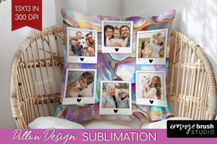 Pearl Photo Pillow PNG - Pearl Texture Picture Frame Pillow Product Image 1