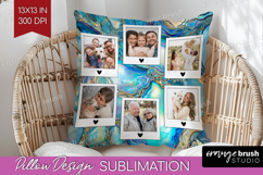 Pearl Photo Pillow PNG - Pearl Texture Picture Frame Pillow Product Image 1