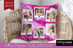 Pearl Photo Pillow PNG - Pearl Texture Picture Frame Pillow Product Image 1