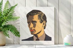 Pop-Art Man Sublimation Clipart Product Image 2