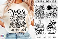 Christmas SVG Designs, Funny Christmas Quotes SVG Product Image 1