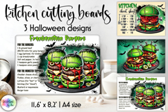 Halloween Cutting Boards Designs, Kitchen Conversion Charts Product Image 1