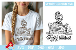 Fully booked SVG, Reading SVG Product Image 1