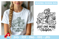 Just one more chapter SVG, Reading SVG Product Image 1
