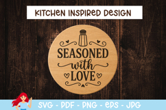 Seasoned with love SVG Product Image 1