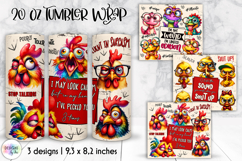 Funny Sarcastic Animal Tumbler Wraps, Coffee Lover Quotes Product Image 7