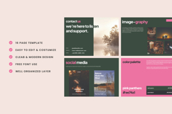 Calm &amp; Modern Mental Health Brand Guideline Product Image 5