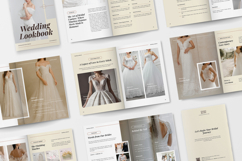 Wedding Bridal Fashion Lookbook Brochure Design Product Image 5