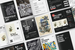 Modern Illustration Portfolio Brochure Product Image 5