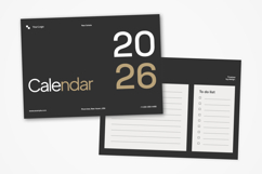 Elegant Office Desk Calendar Product Image 5