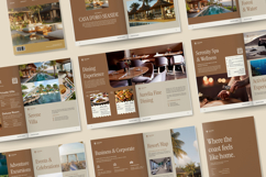 Luxury Resort Escape Editorial Brochure Product Image 5