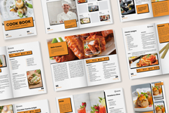 Elegant Recipe Brochure for Culinary Projects Product Image 5