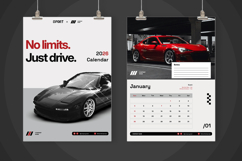 Modern Car Company Wall Calendar Product Image 5