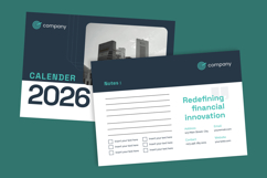 Corporate Desk Calendar 2026 Product Image 5