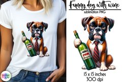 Funny Dog Sublimation Bundle, Funny Wine Quotes Bundle Product Image 10