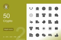 Crypto Glyph Icons Product Image 1