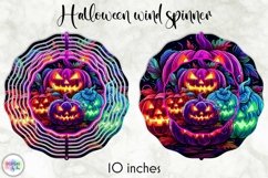 Halloween Wind Spinner Bundle | Neon Punk Style Halloween Product Image 7