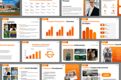 School Annual Report PowerPoint Product Image 5