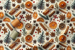 Christmas Seamless Patterns, Holiday Digital Paper Product Image 4