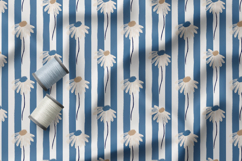 Daisies Seamless Patterns, Minimal Boho Floral Digital Paper Product Image 5