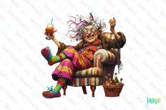 Quirky Grandpa Sublimation Clipart Product Image 1