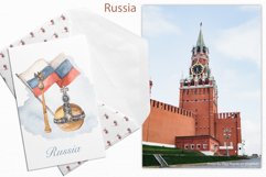 Russia watercolor collection Product Image 5