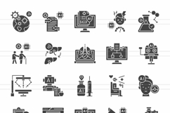 50 Future of Work &amp; Hybrid Workplace Systems Icons Product Image 2