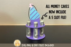 Teacher Appreciation Money Cake SVG | Cardstock Money Holder Product Image 4