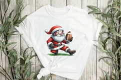 Sports Santa Claus Sublimation Clipart Product Image 2