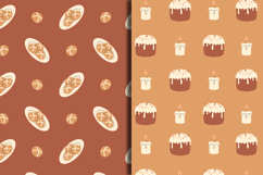 Easter Food Seamless Patterns &amp; Digital Papers Product Image 5