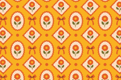 Cottagecore Daisy Seamless Patterns &amp; Digital Papers Product Image 5